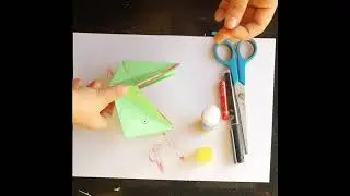 How to make a origami speaking chameleon