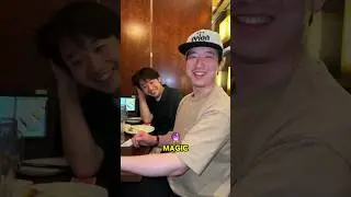 Japan react to magic #shorts
