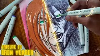 An Artist Tribute To Eren Yeager🔥 | 進撃 の 巨人