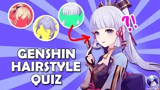 Guess Genshin Impact Character by Their Hairstyle | Genshin Impact Quiz (30 Hairstyles)