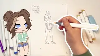 Coloring One Of My OC's!