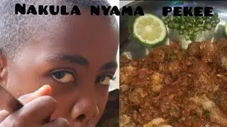 Onsongo anakula nyama pekee ..mamii mtindo wa Christmas uendelee...//onsongo comedy/kemuntoactress