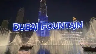 DUBAI FOUNTAIN 🇦🇪 UAE 4K -  Ezel | Burj Khalifa