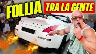 UN METRO DI FIAMME CON LA 350z