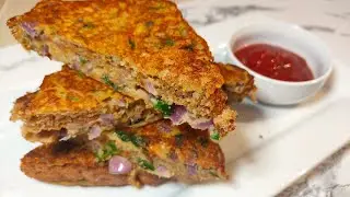 Protein rich diabetic friendly breakfast/lunch box option| multi grain toast/pancake