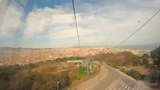 Take a look around: Montjuic Cable Car