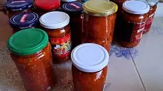 Приготовила соус БОЛОНЬЕЗЕ на зиму/Лёгкий рецепт/
