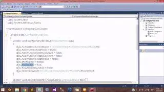 Configurar DataGridView con clases C# - Visualizandolanet