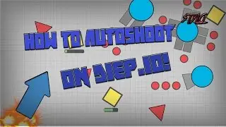 Diep.io - How to autoshoot // Diepio tutorial autofire and controlls! // Destroy the biggest tank!