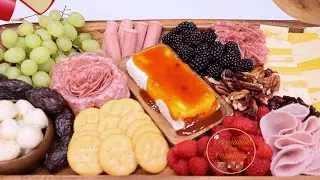 Tabla de quesos y carnes frias / Tabla de charcuterias