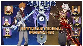 Abismo 4.5 C0 Tartaglia & C1 Arataki Itto | Genshin Impact