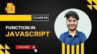 Functions & Methods | Java Programming Class 9 : From Beginners to Pro | JavaScript Tutorial