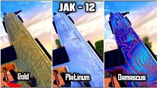 JAK -12  GOLD | PLATINUM | DAMASCUS  In game view