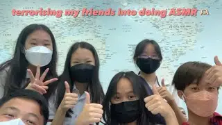 ASMR WITH FRIENDS AT SCHOOL