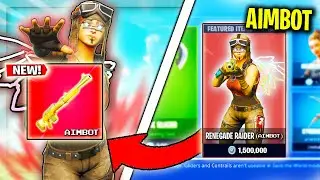 Playing Fortnite with the Rarest Skin in 2022…