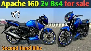 58 हजार में मिलेगा Apache 160 2v | bike for sale | All papers updated | superb condition