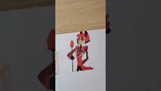 Аластор из отеля хазбин.  #рисование #hazbinhotel #аластор