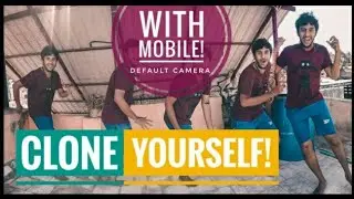 Clone yourself in photos with default CAMERA App - No Editing