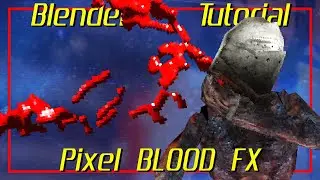 Ultimate Guide To Pixel Art BLOOD FX | Blender Tutorial