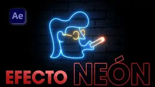Neon effects in After Effects – Saber plugin Tutorial