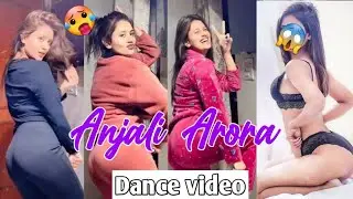 Anjali Arora Dance 🥵 | kacha badam song | anjali arora new reels |