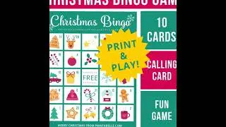Christmas Bingo Game