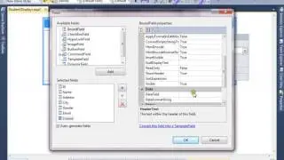 How to Display Student Record in GridView using SqlDataSource Control