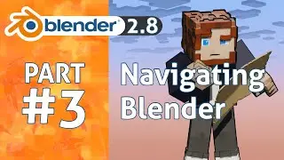 How to use Blender in 1 minute | Blender 2.8 Minecraft Animation Tutorial #3