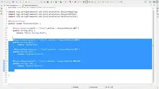 Spring Boot Session-8 - RequestMappin
