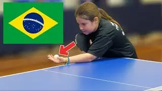 AOS 9 ANOS, GABRIELLE VAI DEFENDER O BRASIL NO TÊNIS DE MESA
