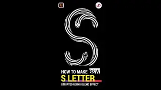 Optical Meet Typography: Creating B&W Letters in Adobe Illustrator | Unlocking the Secrets AI
