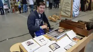 Реставратор Антонов Борис, презентация книги, мастер класс по реставрации мебели.
