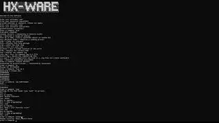 HX-Ware demonstration fake hacking tool showcase