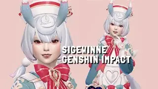 The Sims 4 | SIGEWINNE GENSHIN IMPACT | + CC Links | Create A Sims
