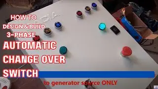 How to design and build an Automatic ChangeOver Switch (ACS)  | Automatic Transfer Switch (ATS)