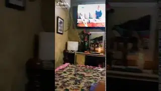 Oops naked girl mirror doing tiktok challenge  - Subscribe for more