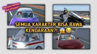 CARA MUDAH KARAKTER LAIN BAWA MOBIL DI SAKURA SCHOOL SIMULATOR || Tutorial Terbaru 2023
