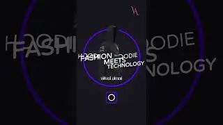 3D Virtual Hoodie Showcase: The Future of Fashion in Seconds  #3danimation #fashion #youtubeshorts