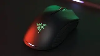 Razer Mamba HyperFlux - Wireless Mouse & Firefly Review! [4K]