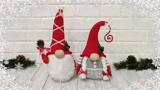 🎅🎄❄️ Гномы  из носков без шитья//No-sew sock gnomes