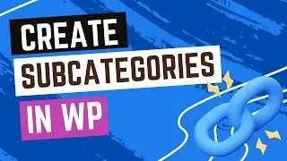 How to Make a Sub Item For a Category in WordPress