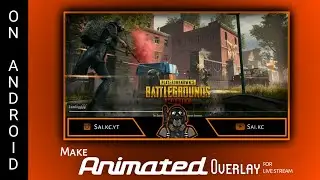 How to make animated overlay for live streaming