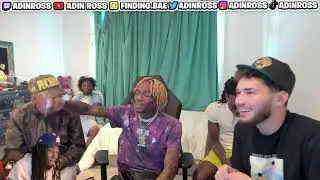 Soulja Boy & Adin Ross Freestyle  LIVE!!!  (reaction)