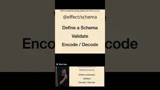effect/schema by Jess Martin 