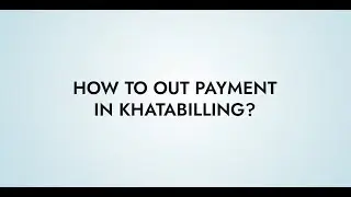 How to payment out work in Khata Billing | KhataBilling.com