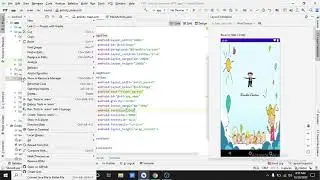 How to make simple animation with background sound android studio