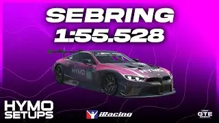 iRacing Hotlap | BMW M8 GTE @ Sebring | GTE | 2024 S4 Week 1