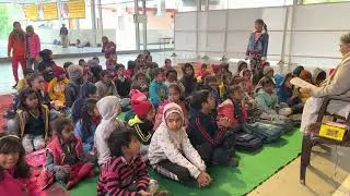 Bhgwat Gita class for underprivileged children