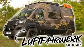 Das ist Geil 🤩 Fiat Ducato Campervan bekommt ein Luftfahrwerk! MIT Niveauregulierung!