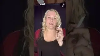 Brooke Bennett smokes a Marlboro Light 100